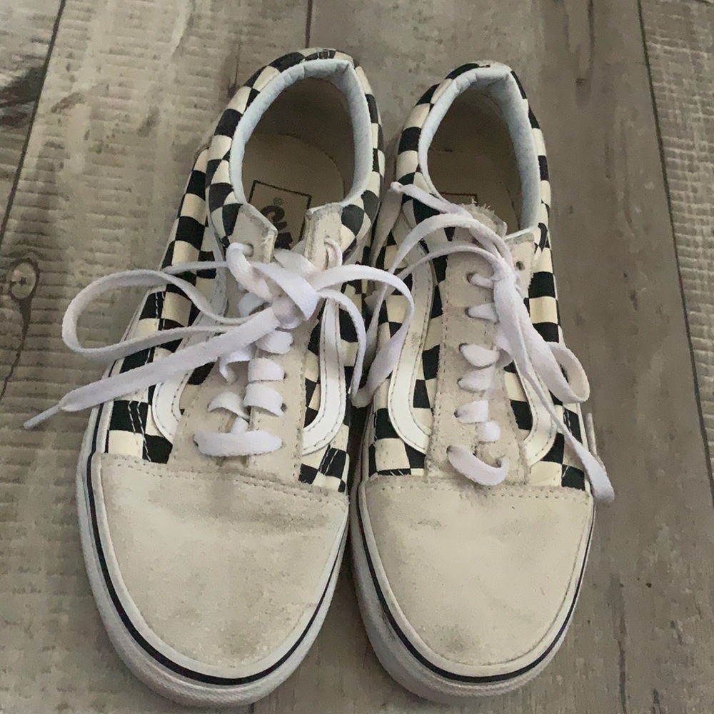Checkered vans